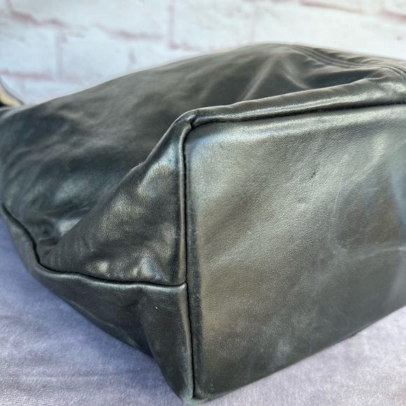 Jas M.B. London Black Leather Hobo Bag - Picture 7 of 15